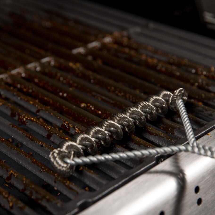 GrillPro Stainless Steel Spiral Grill Brush - 77642 - Up Close - Detail thumbnail