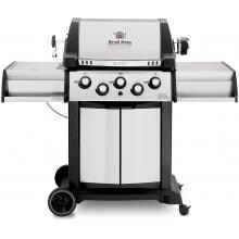 Broil King Signet 90 3-Burner Freestanding Propane Gas Grill With Rotisserie & Side Burner - Stainless Steel