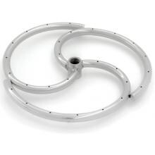 Firenado 12-Inch Natural Gas Spiral Ring Burner - Stainless Steel image