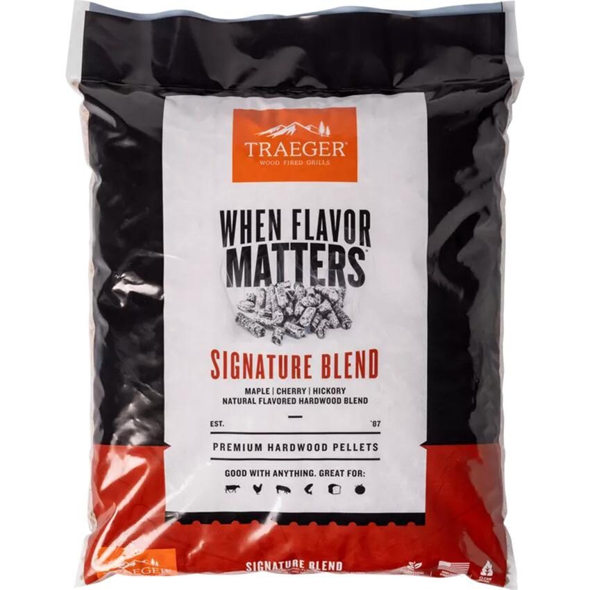 Traeger 20 Lb. Natural Hardwood Pellets - Signature Blend