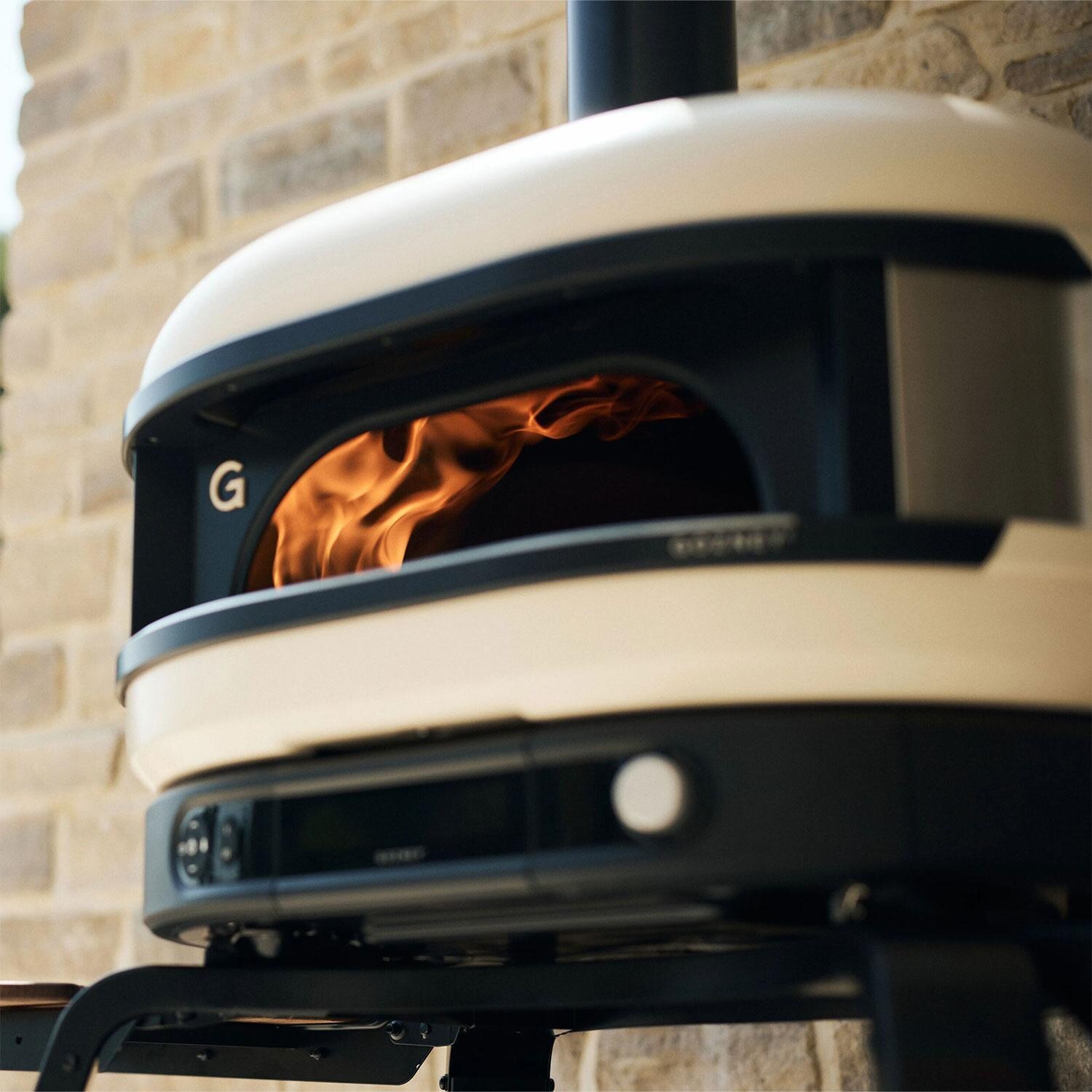 Gozney GMPBNUS1625 Dome Gen 2 Propane Pizza Oven - Bone - On - Lifestyle thumbnail