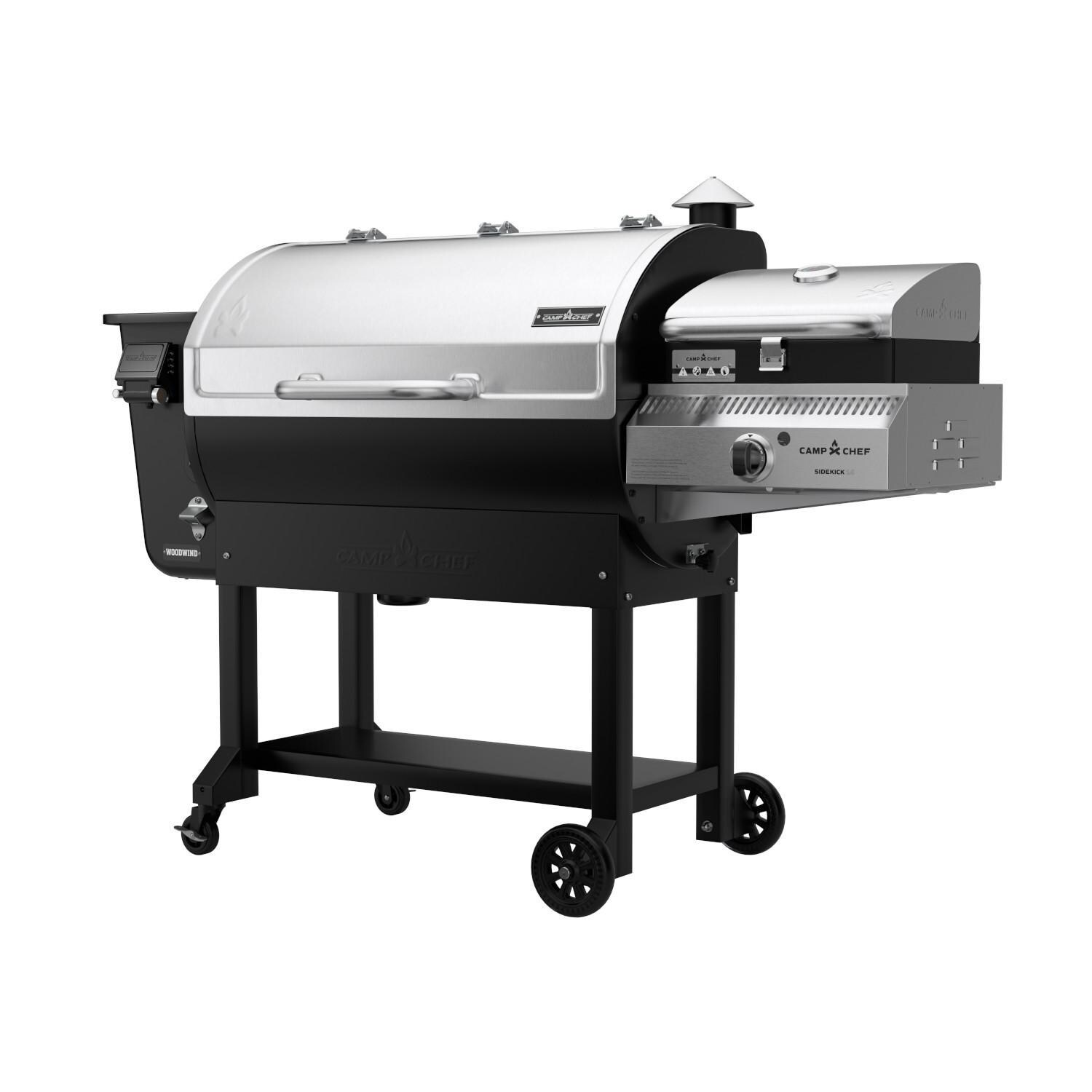 Camp Chef PG36CL Woodwind WiFi 36-Inch Pellet Grill With Propane Sidekick Sear Box - Right Side thumbnail