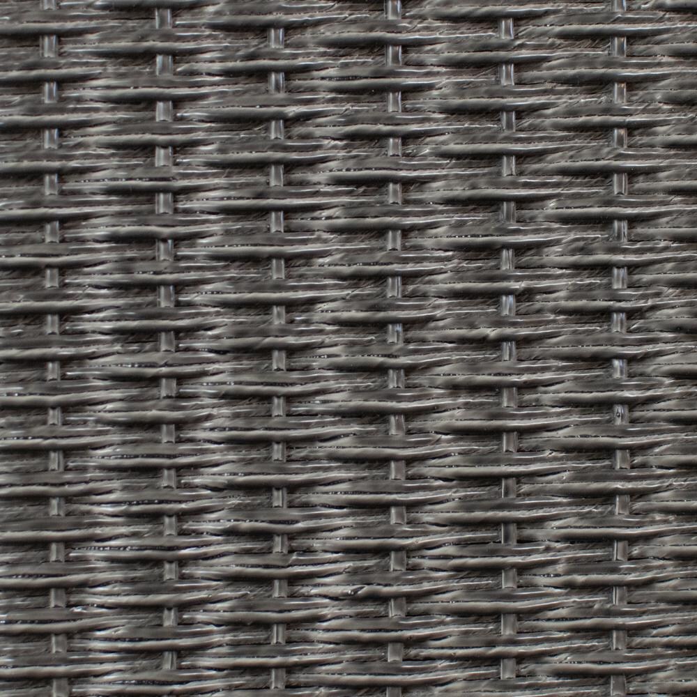 Lloyd Flanders Reflections Ottoman, Padded in Pewter Finish - Frame Swatch thumbnail