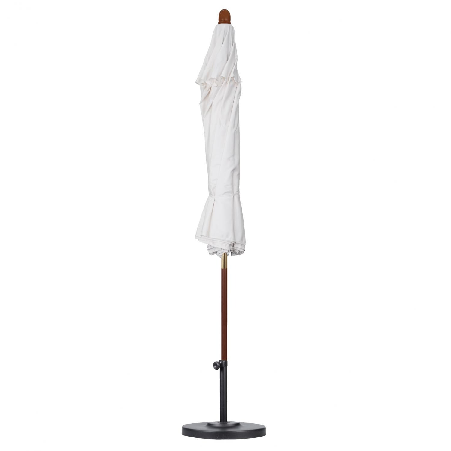 California Umbrella Grove Series 9 Ft Octagonal Hardwood Patio Umbrella W/ Push Lift - Closed (Base Not Included)