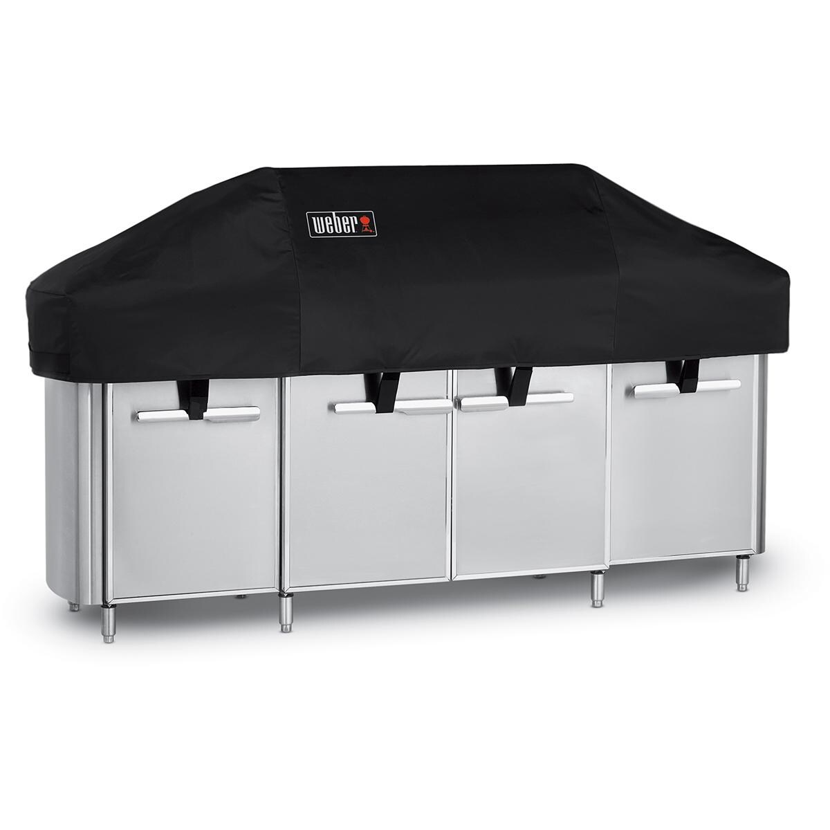 Weber Premium Grill Cover For Summit Grill Center Gas Grills - Right Angled View thumbnail