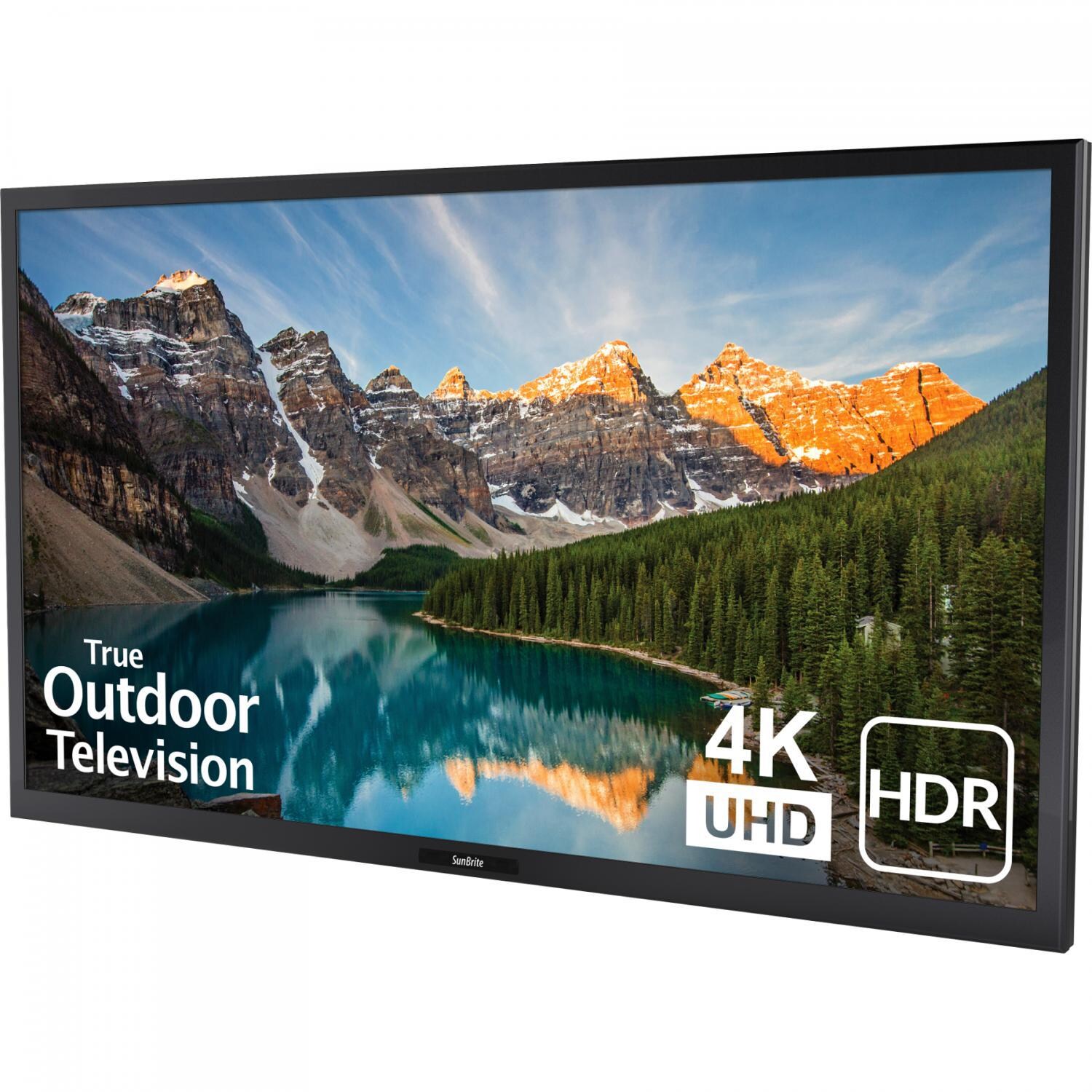SunBriteTV - SB-V-43-4KHDR-BL - 43 Inch Outdoor TV - Angle thumbnail