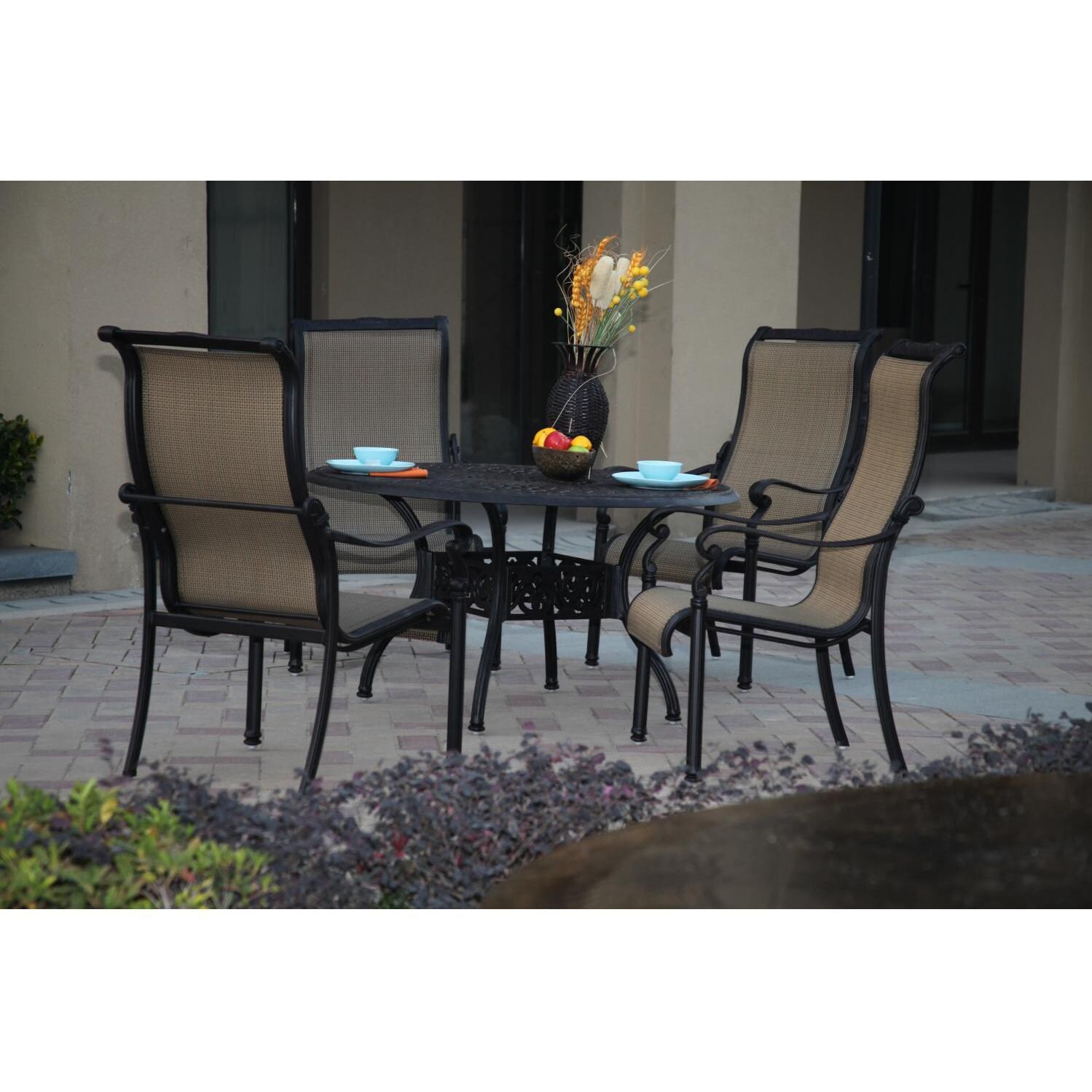 Monterey 4-Person Patio Dining Set thumbnail