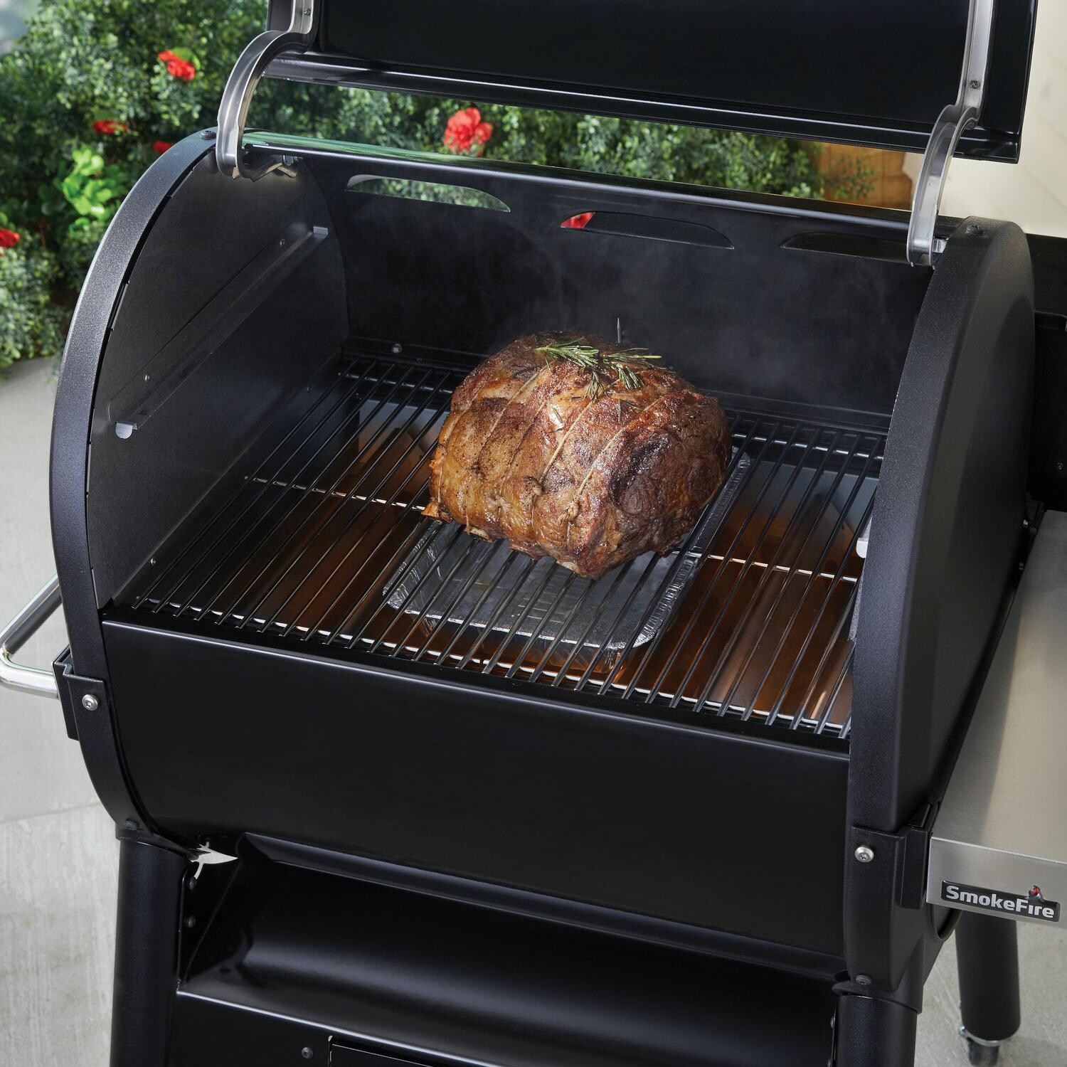 Weber SmokeFire Wet Smoke Kit - 7004 - In Use