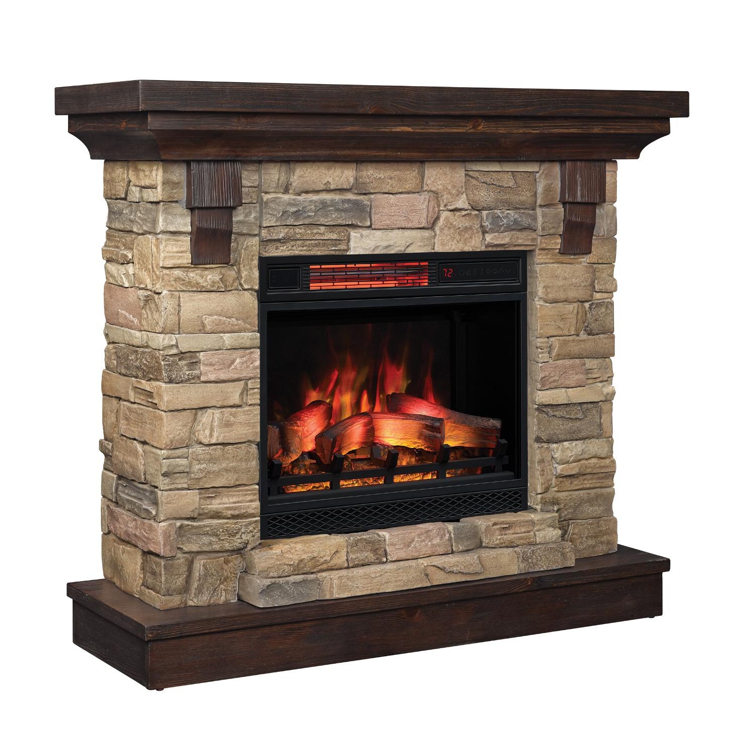 ClassicFlame Eugene 45-Inch Quartz Infrared Electric ...