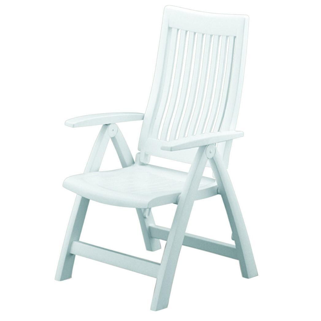 KETTLER Roma Resin Multi-Position Folding And Reclining Patio Dining