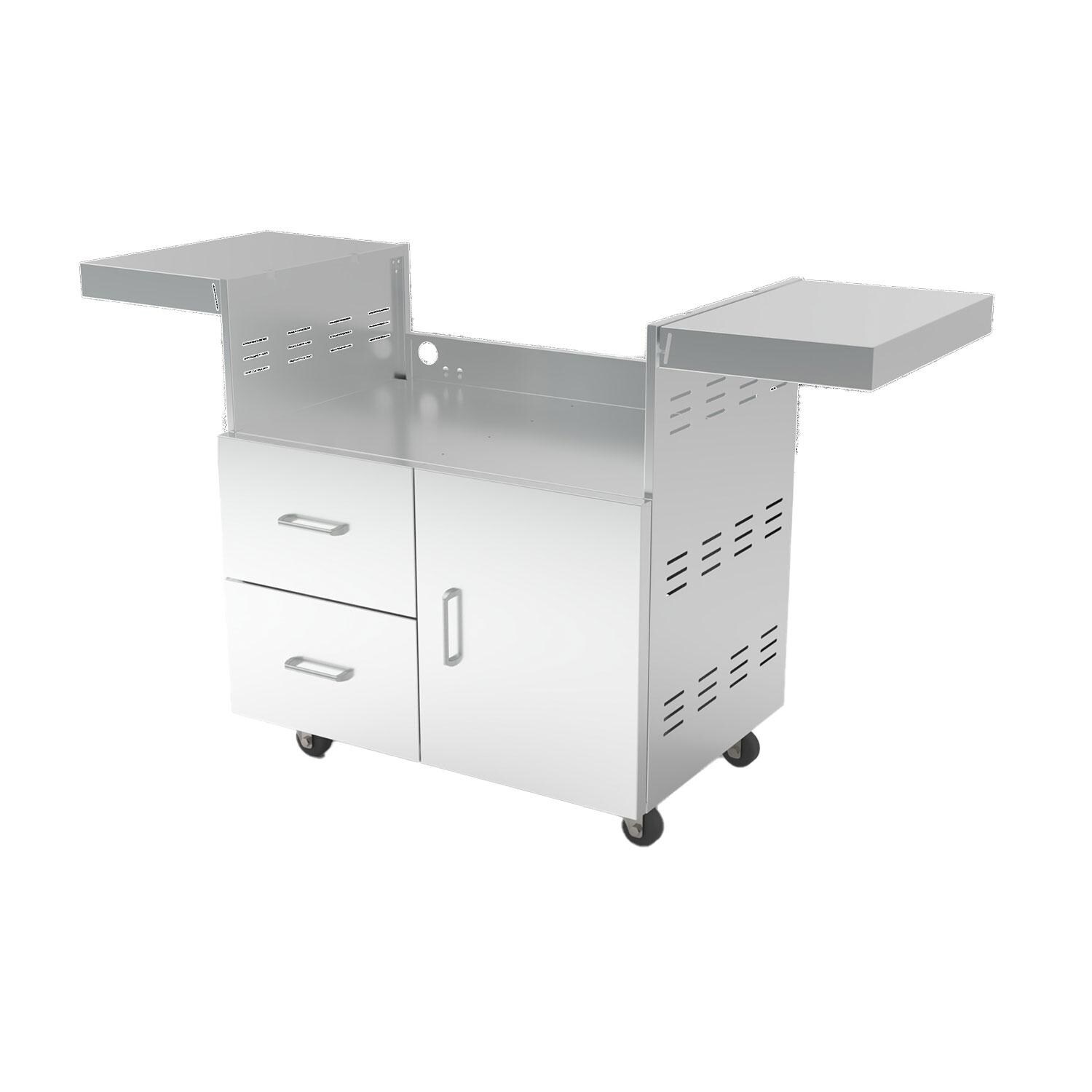 Wildfire WFCART30-SS 30 Inch SS Grill Cart - Display - White Background thumbnail