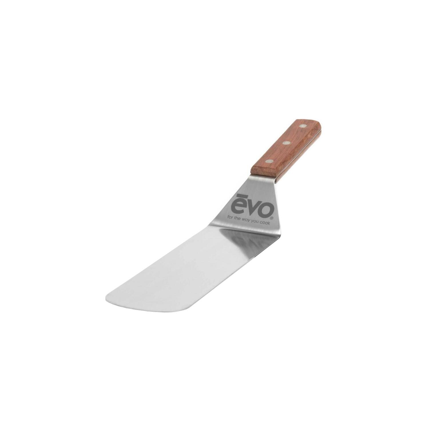 Evo Tapered Stainless Steel Spatula - With Evo Logo thumbnail