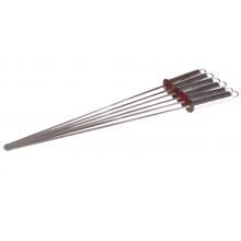 PGS Stainless Steel Shish-Ka-Bob Set - Set Of Six image