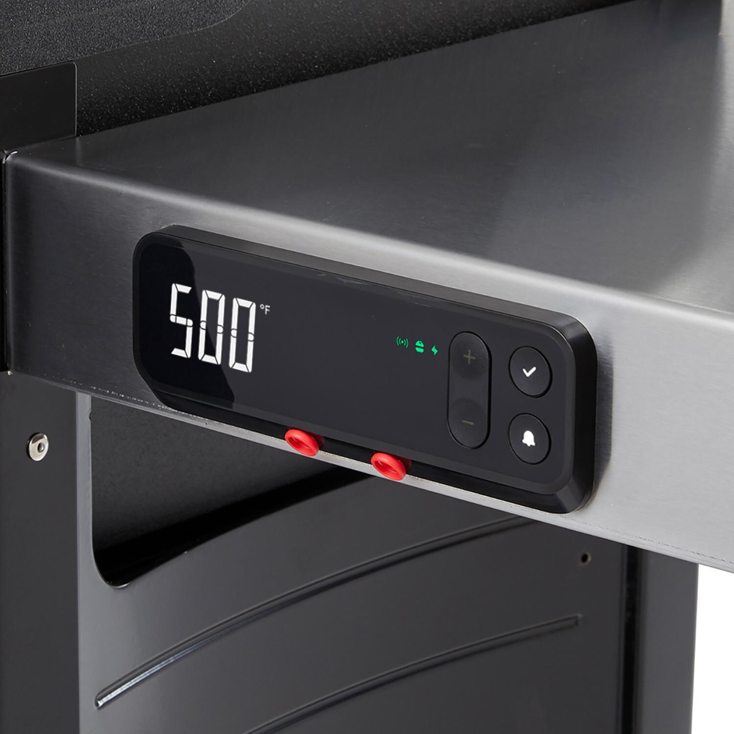 Weber Spirit 46502401 SX-315 Freestanding Propane Gas Smart Grill - Stainless Steel - Weber Connect Smart Grill Control Panel - Detail thumbnail