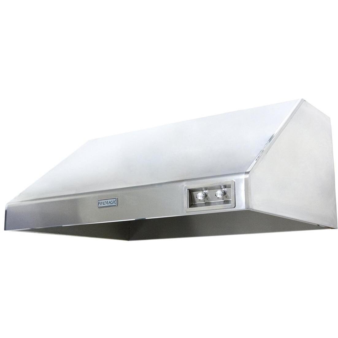 Fire Magic 48Inch Stainless Steel Outdoor Vent Hood 1200 CFM BBQGuys