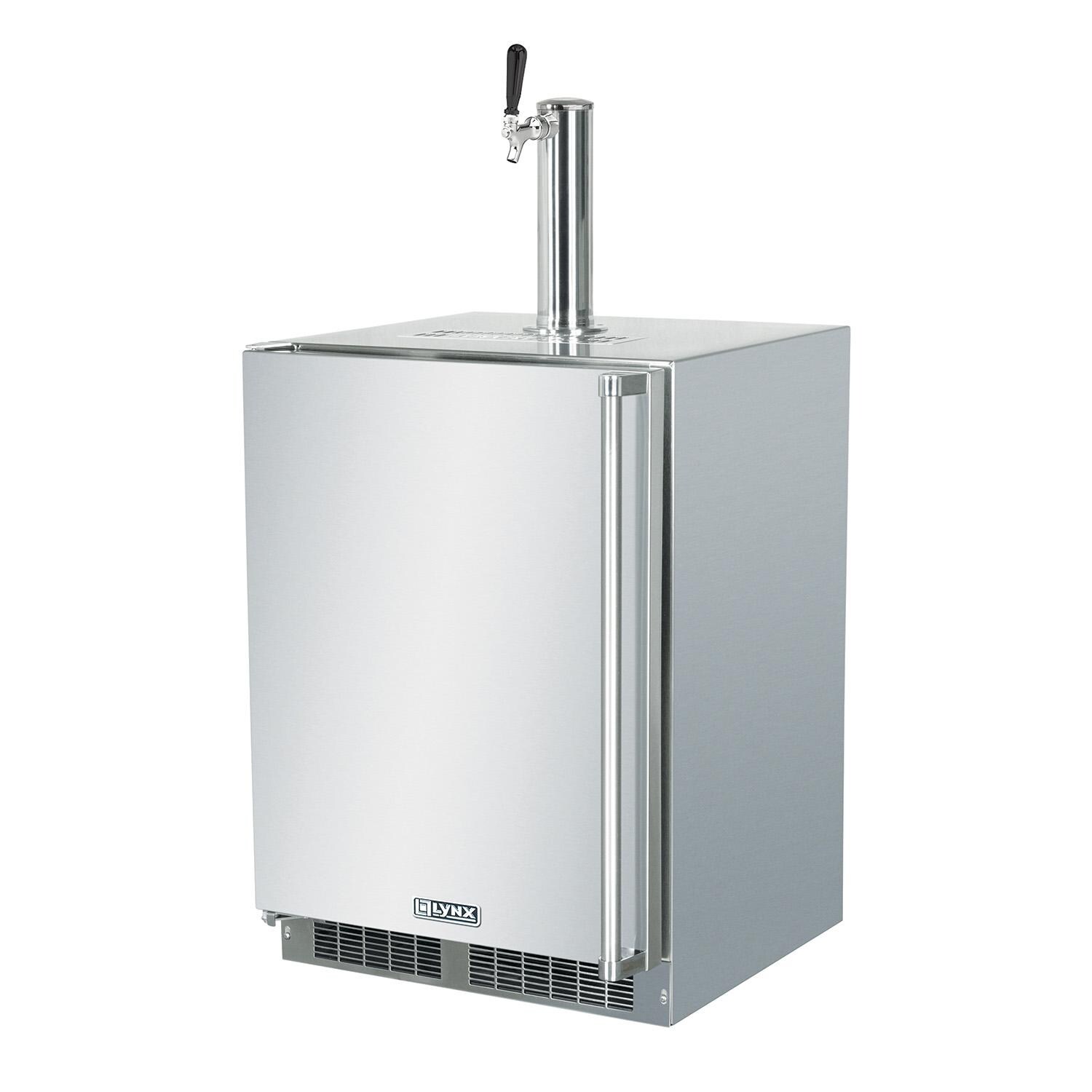 Lynx 24-in Outdoor Beverage Dispenser w/ Lock & Single Tap