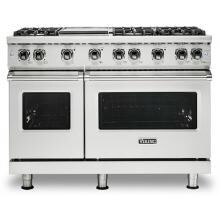 Viking Professional 5 Series 48-Inch 6-Burner Natural Gas Range With Griddle - Stainless Steel - VGR5486GSS image