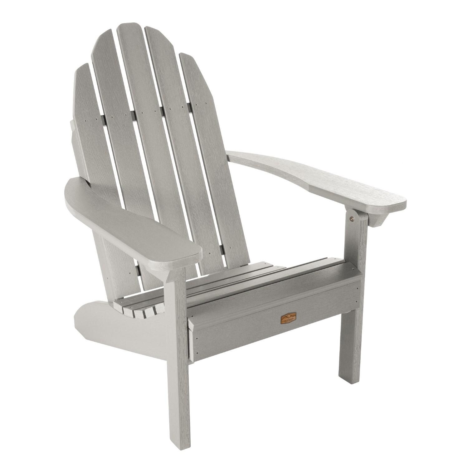 Lakeview Paradise Key Adirondack Chair - Harbor Gray - On White thumbnail