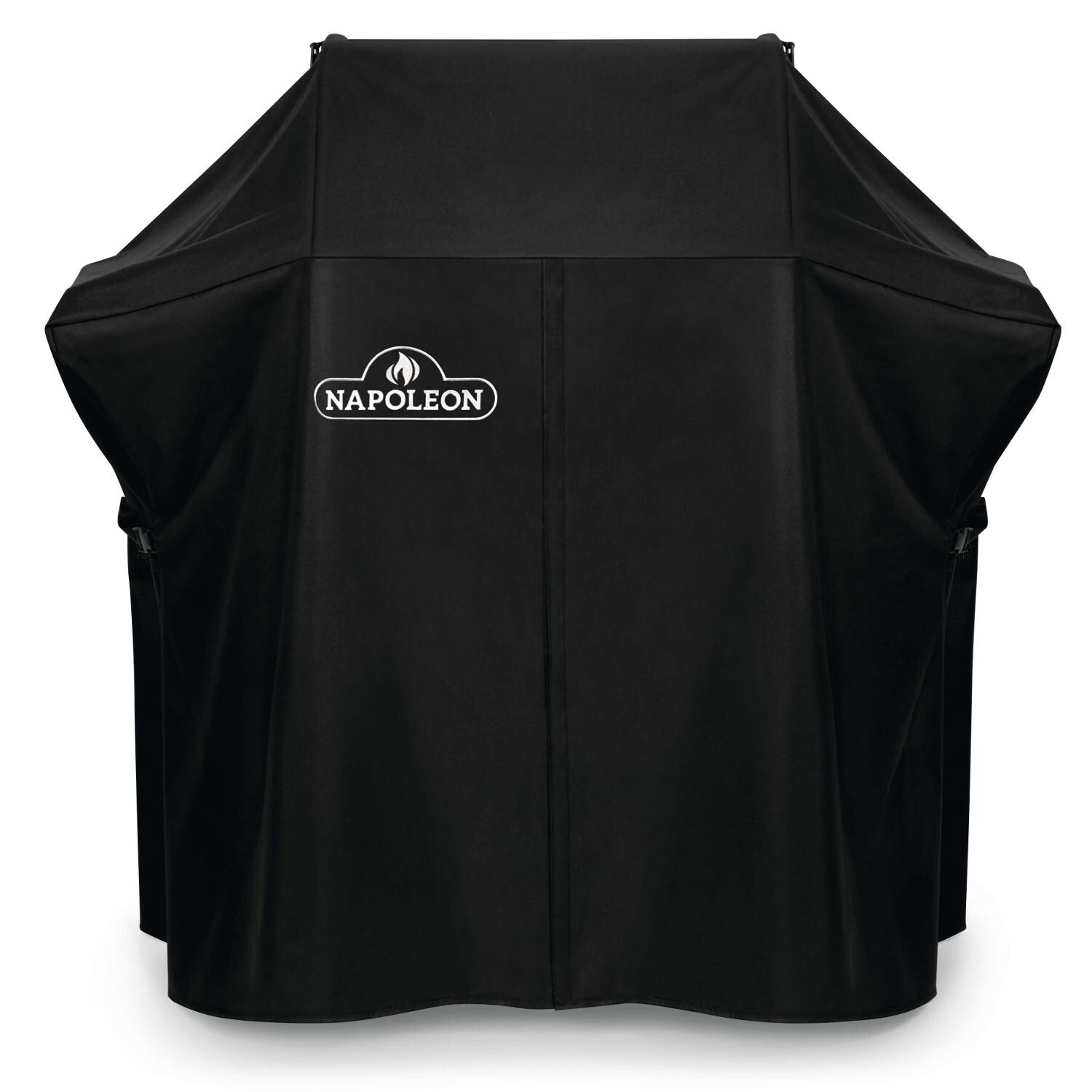 Napoleon Rouge 365 Grill Cover & Rotisserie Kit Bundle - Cover Front View thumbnail