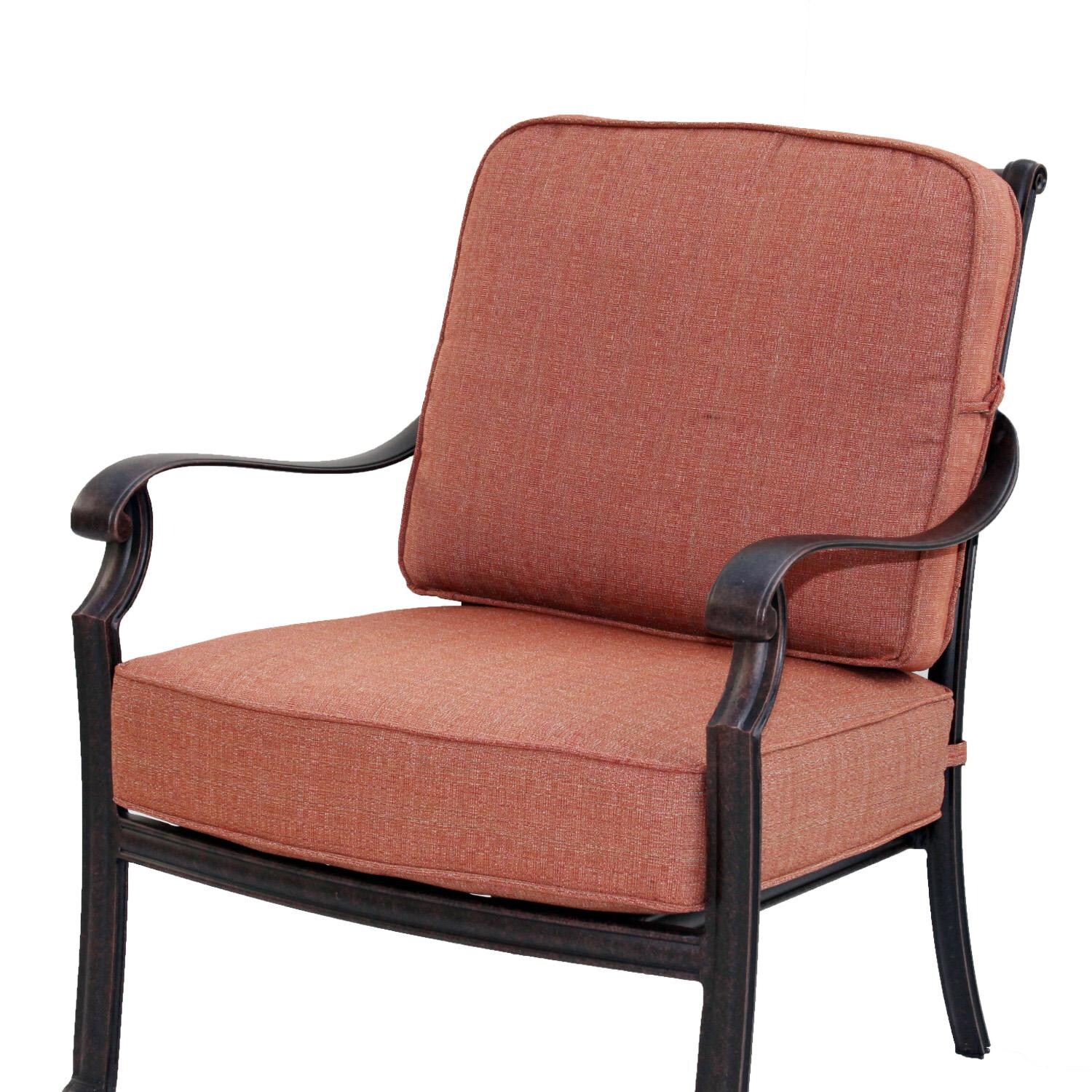 Darlee B/RC108-101-2 St. Cruz Replacement Club Chair Cushions - Furniture Frame Not Included thumbnail