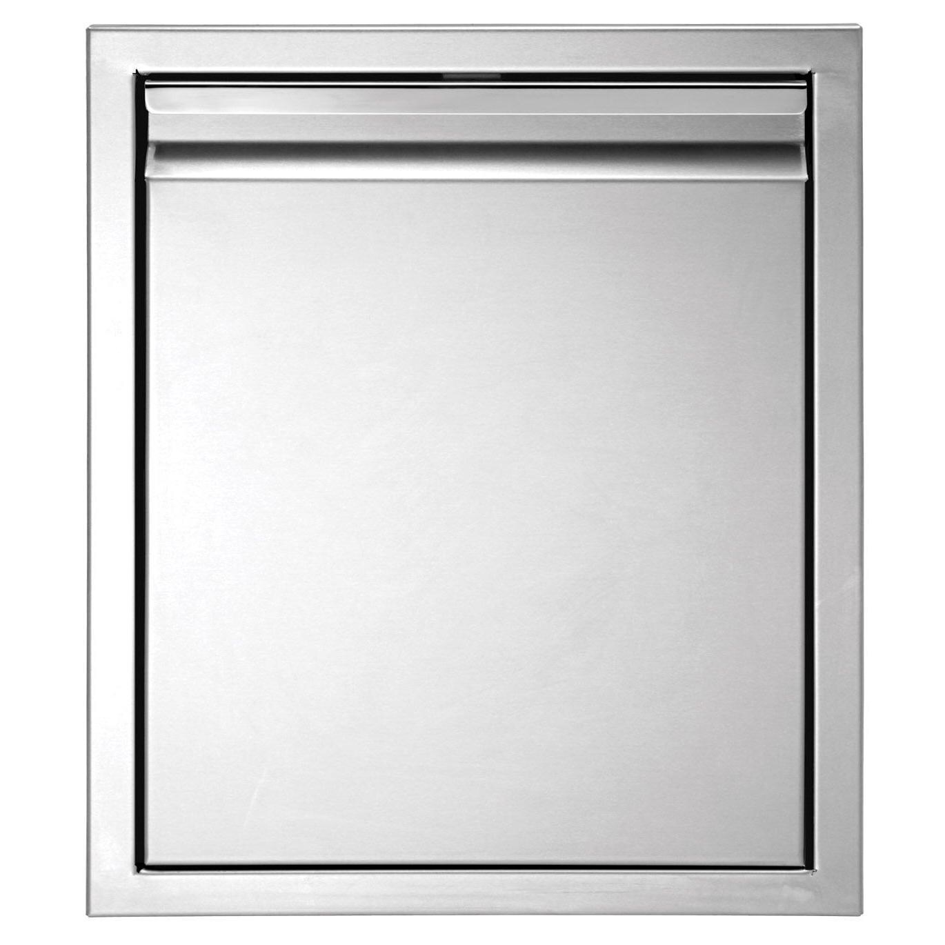 Twin Eagles TEAD18L-C 18-in Left-Hinged Stainless Steel Single Access Door w/ Soft-Close - White Background thumbnail