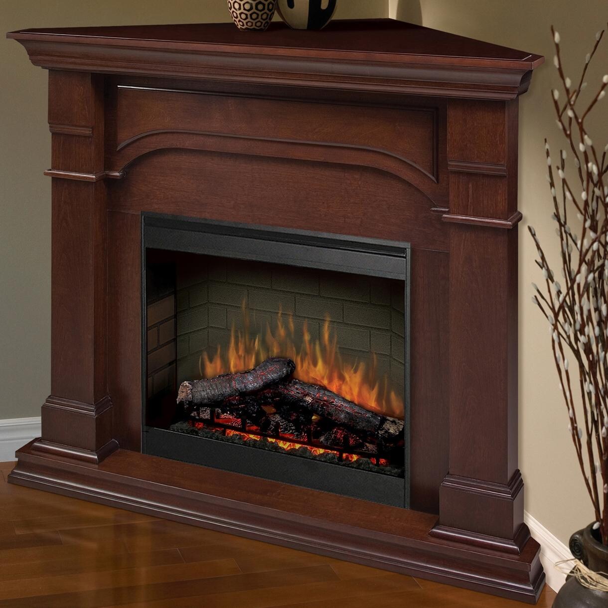 Dimplex Oxford 51 Inch Corner Electric Fireplace Cherry Smp 195c Dimplex Oxford 51 Inch Corner Electric Fireplace Cherry Smp 195c C