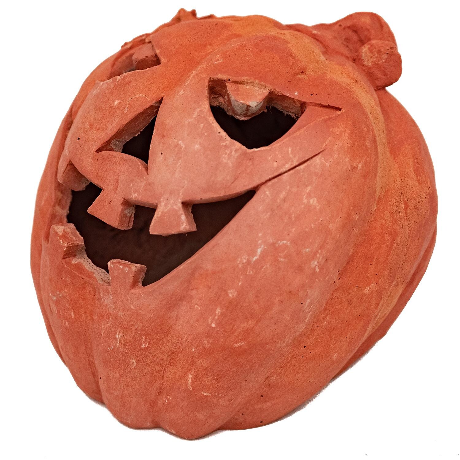 Pumpkin Ornament Right Front View thumbnail