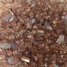White Mountain Hearth By Empire Crushed Fire Glass - Copper Reflective image