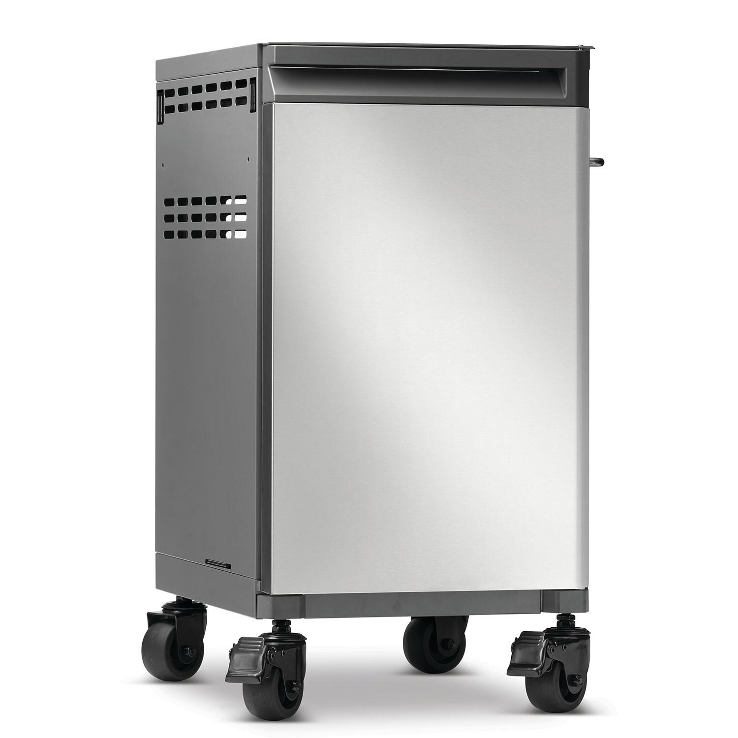 Napoleon 68003 Prestige 2 Pc Grill Storage Cabinet Carts - Right Cabinet Cart - Angled Right - White Background thumbnail