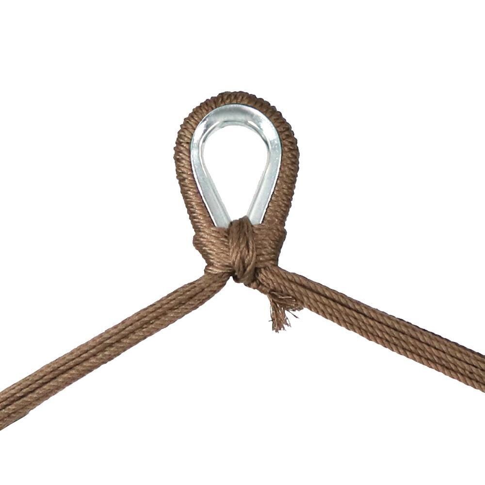 Ultimate Patio Extra Large Hanging Caribbean Hammock Chair - Mocha - Hanging Loop thumbnail