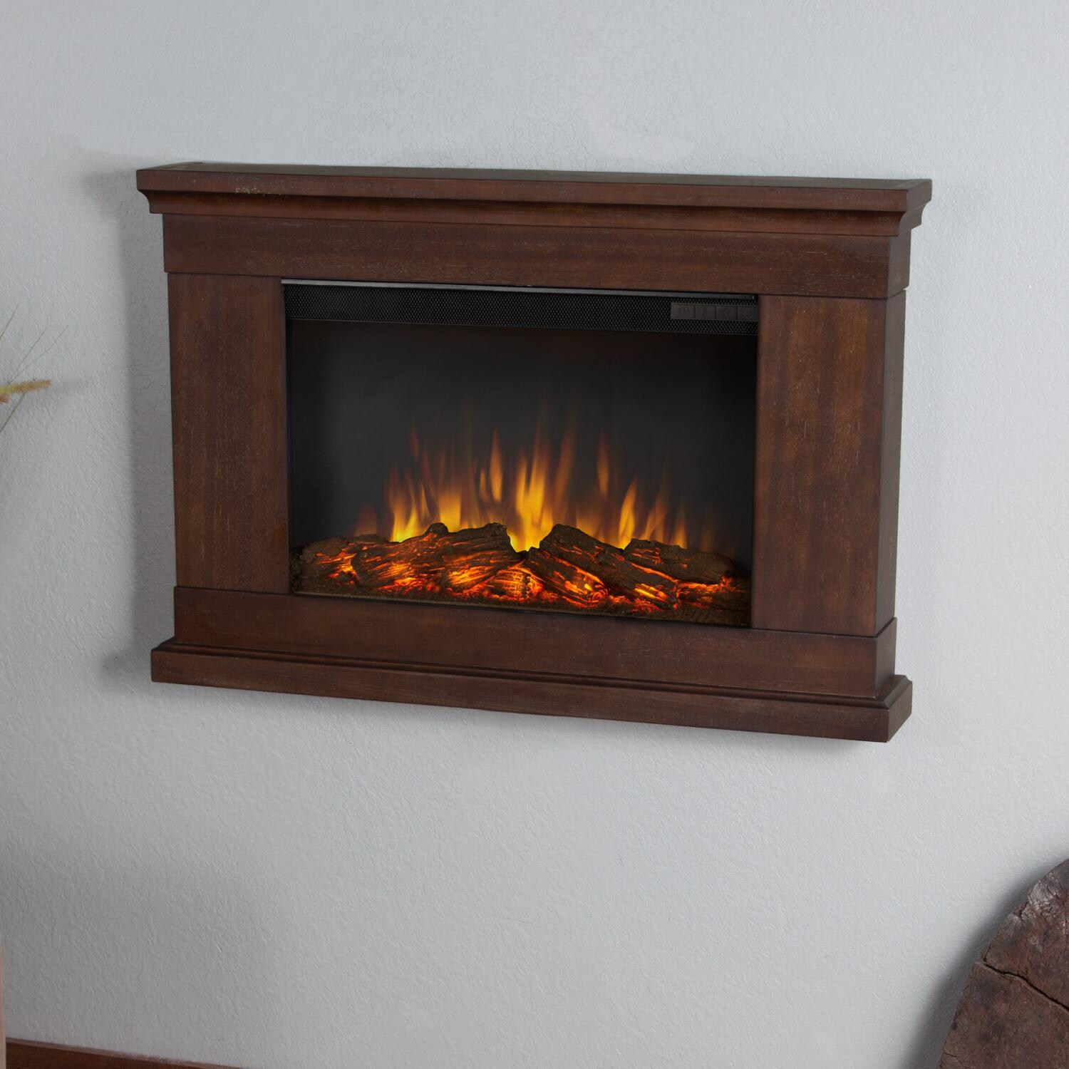 Real Flame Jackson 38Inch Slimline Wall Mount Electric Fireplace