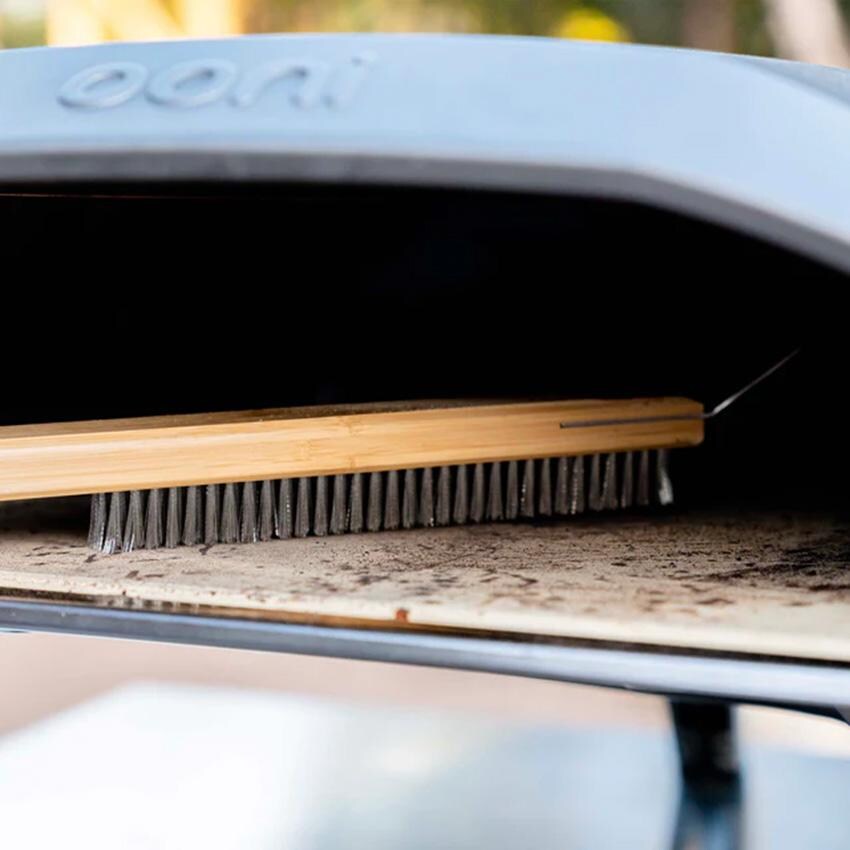 Ooni UU-P06800 Pizza Oven Brush - Cleaning Ash Out - Lifestyle thumbnail