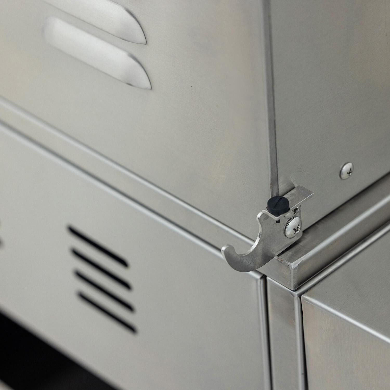 Blaze BLZ-5LTEPRO-LP 40-Inch Propane Gas Grill - Spit Rod Storage - Detail thumbnail