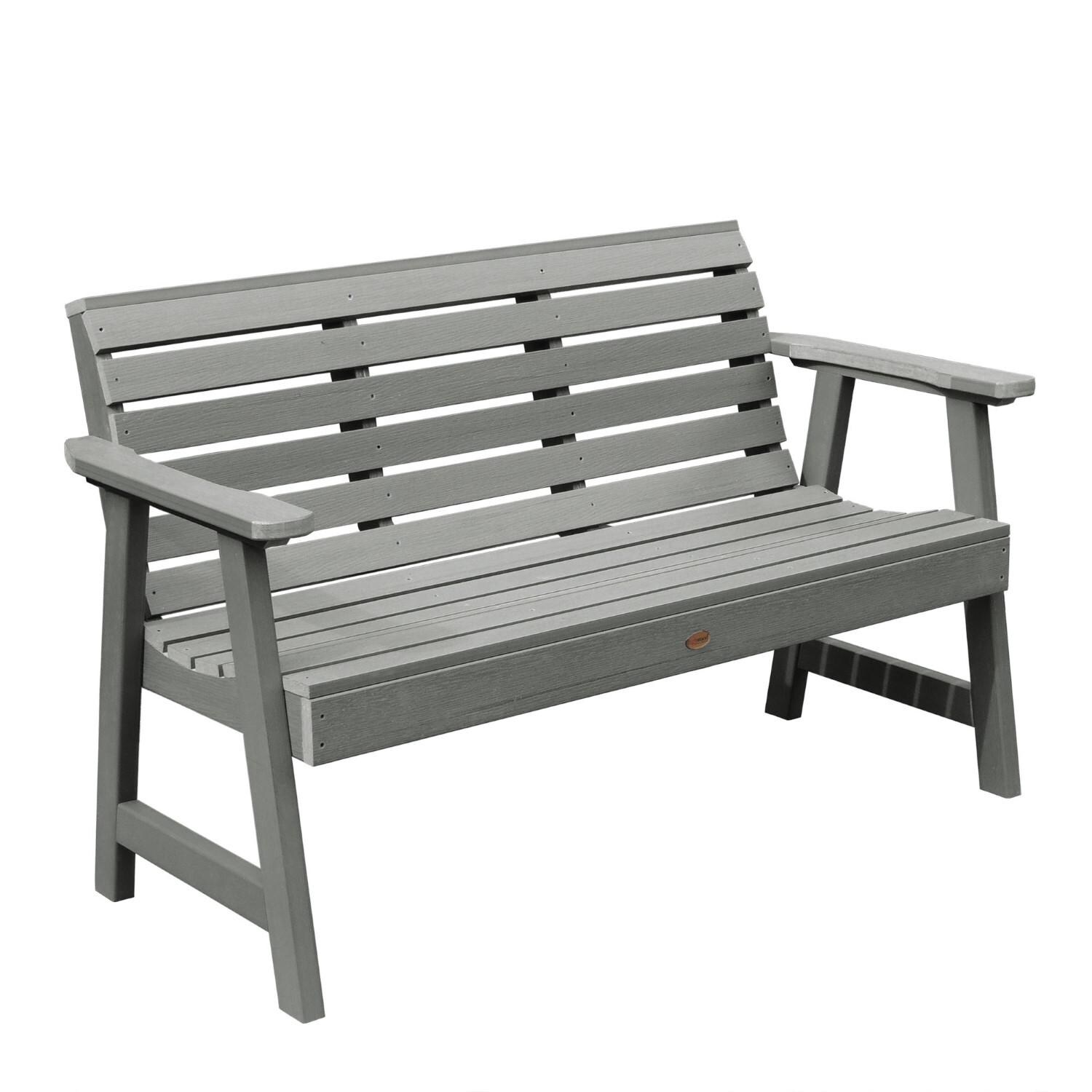 Lakeview Elm Pointe 5-Foot Picnic Bench - Coastal Teak - On White thumbnail