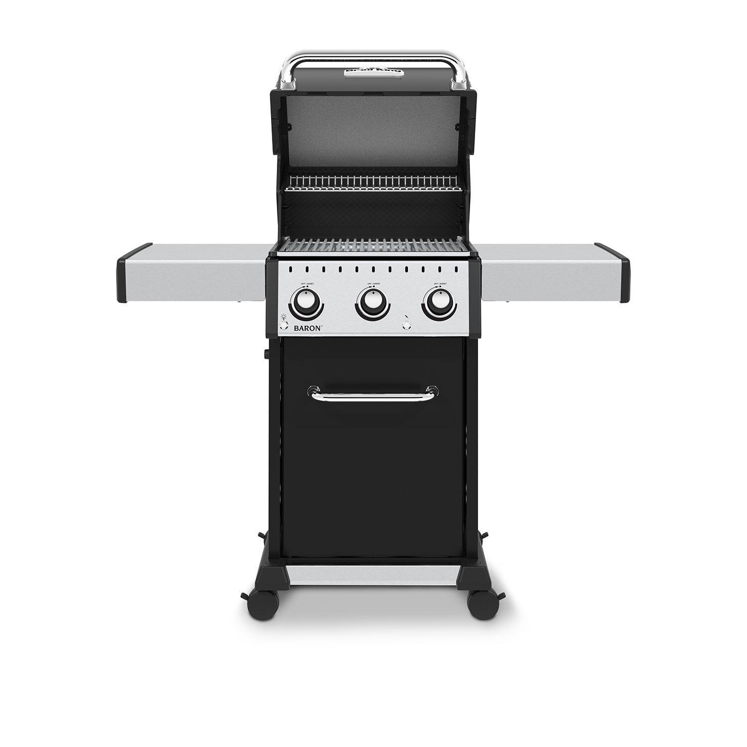 Broil King 874214 24 Inch Baron 320 PRO Propane Gas Grill - Opened - White Background thumbnail