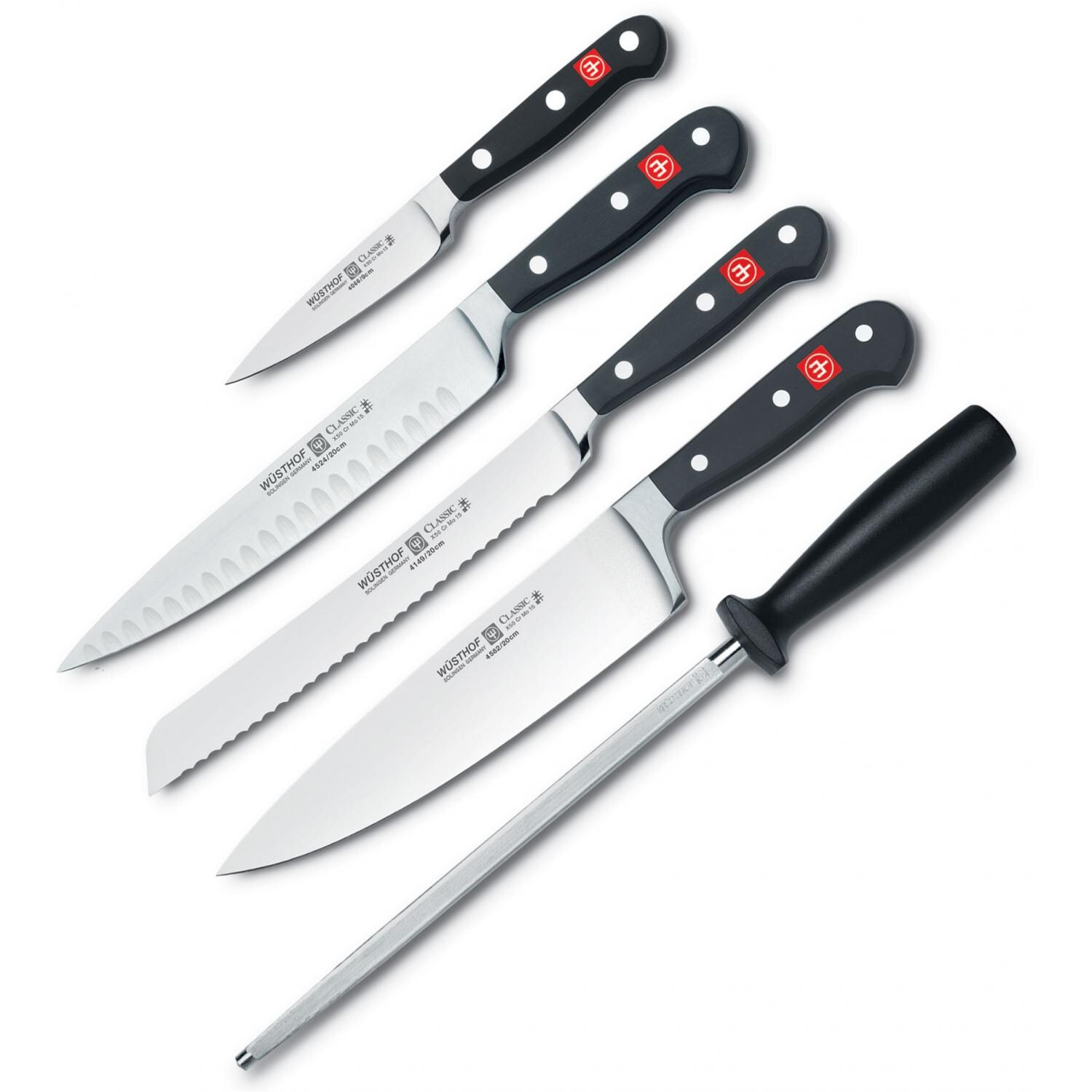 Wusthof Classic 5-Piece Cooks Knife Set - Packaged thumbnail