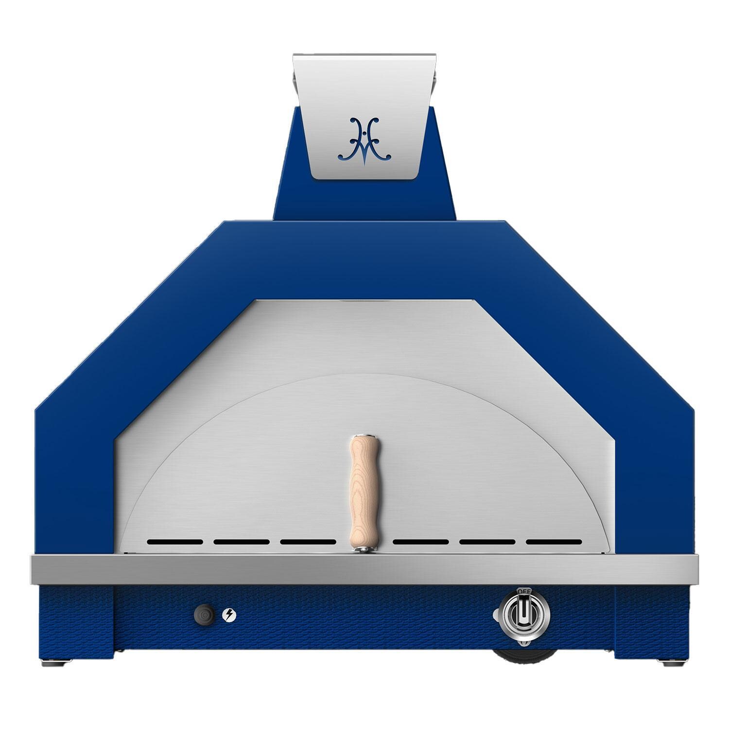 Hestan Campania 33 Inch Countertop Stainless Steel Propane Pizza Oven w/ Light Kit - Prince