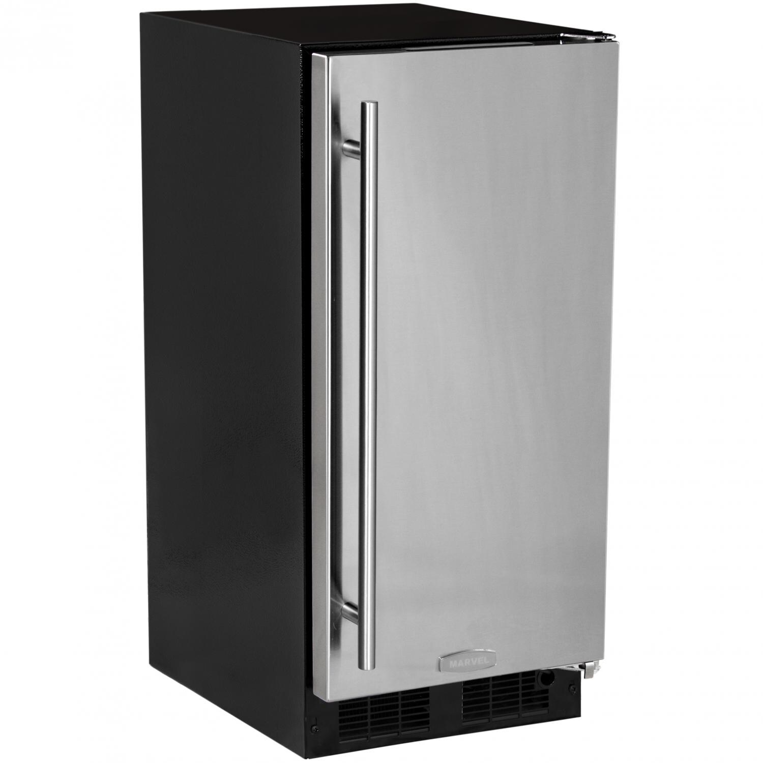 Marvel 24-Inch Compact Refrigerator / Freezer - Stainless Steel - ML24RFS3LS - RIGHT HINGE MODEL IS SHOWN thumbnail