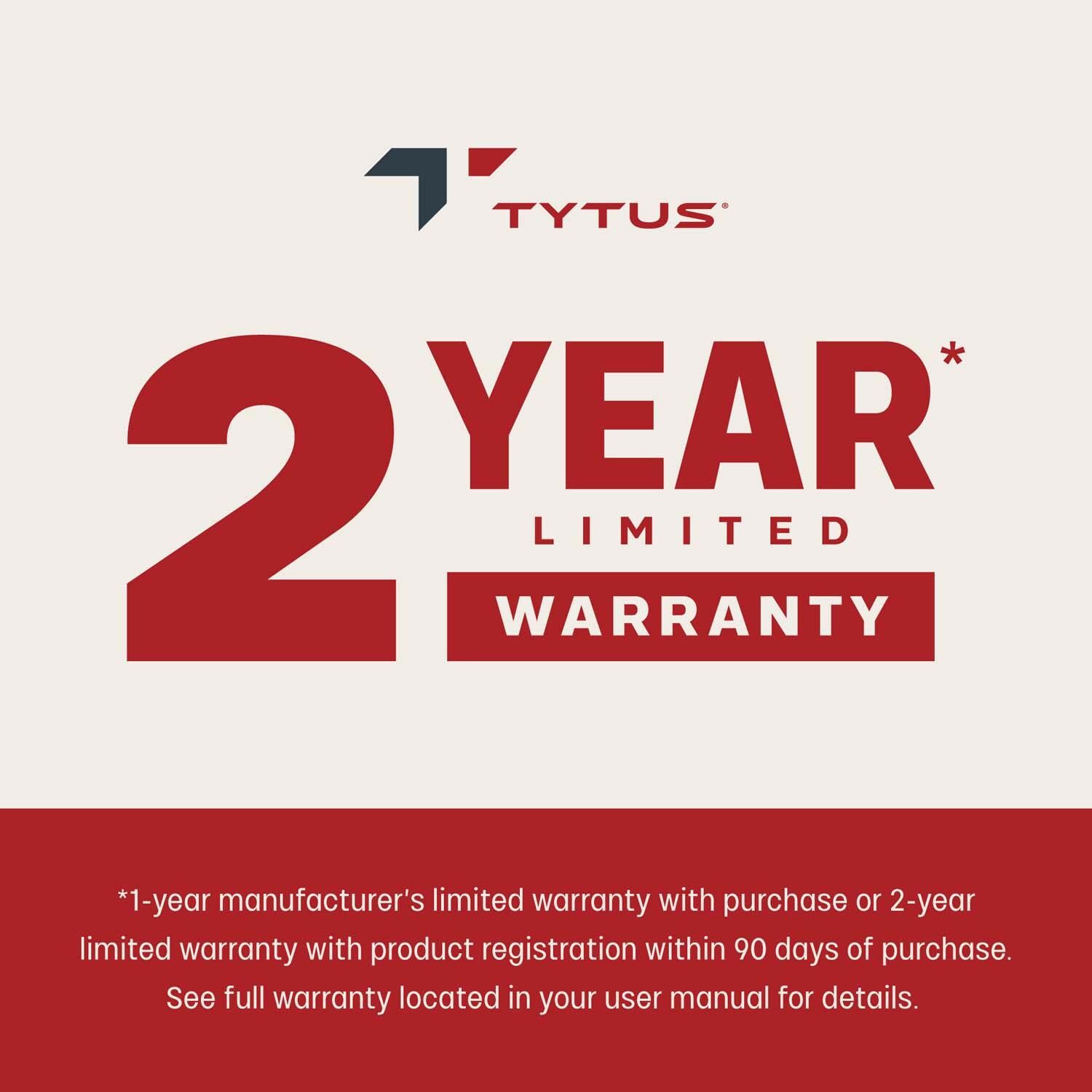 TYTUS TYT-ACC-RVC RV Quick Connect Hose Kit - Warranty - Detail thumbnail