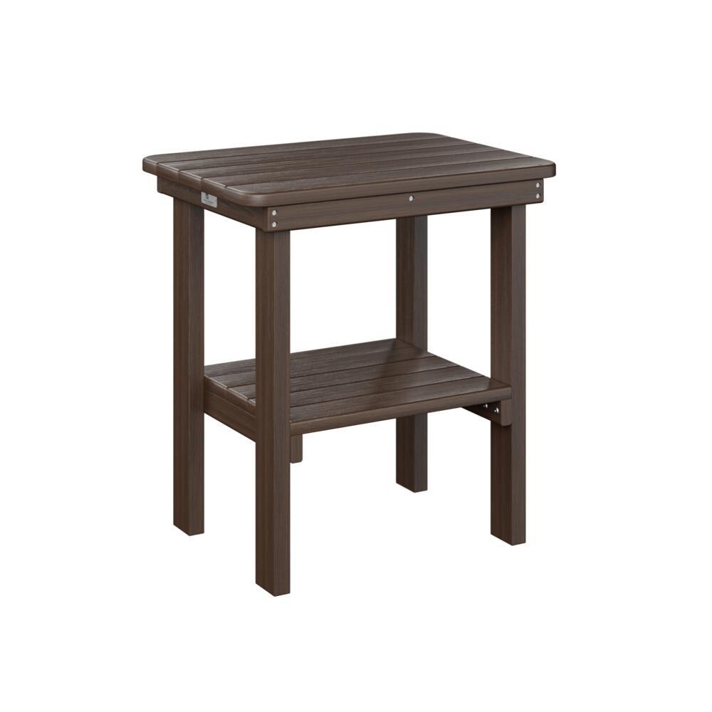 Berlin Gardens Rectangular End Table - Brazilian Walnut thumbnail