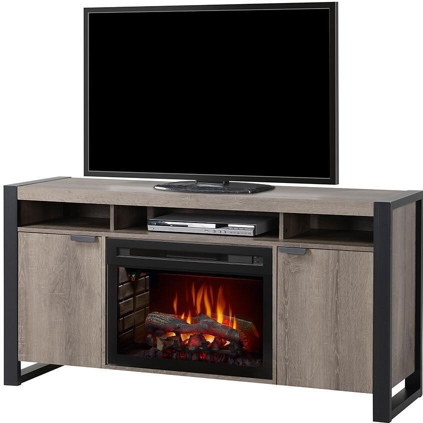 Dimplex - GDS25LD-1571ST - Multi-Fire XD Pierre 61-Inch Electric Fireplace Media Console - Realogs - Steeltown thumbnail