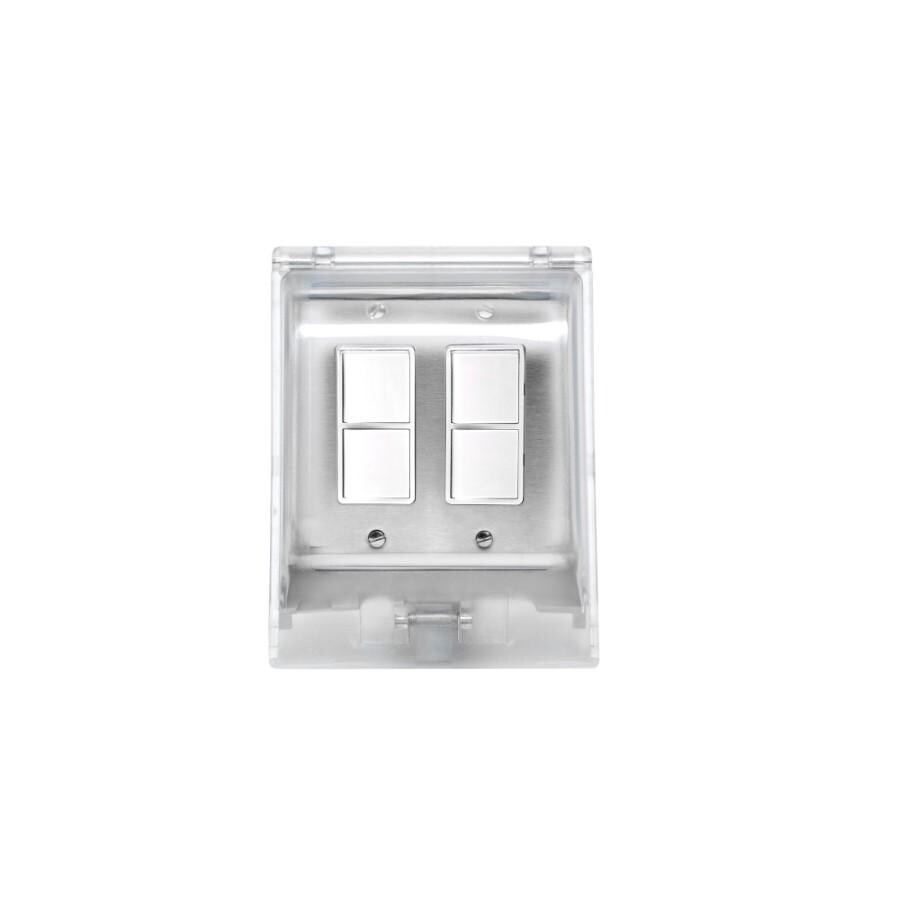 Eurofase EFDWWPS Dual Duplex Switch Weatherproof Flush Mount And Gang Box In Stainless Steel thumbnail
