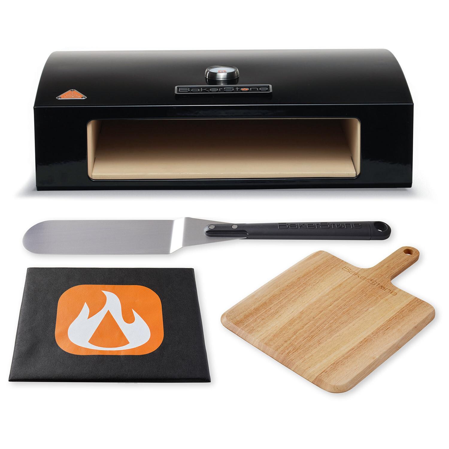BakerStone 16Inch Original Pizza Oven Box Kit With Pizza Peel & Pizza