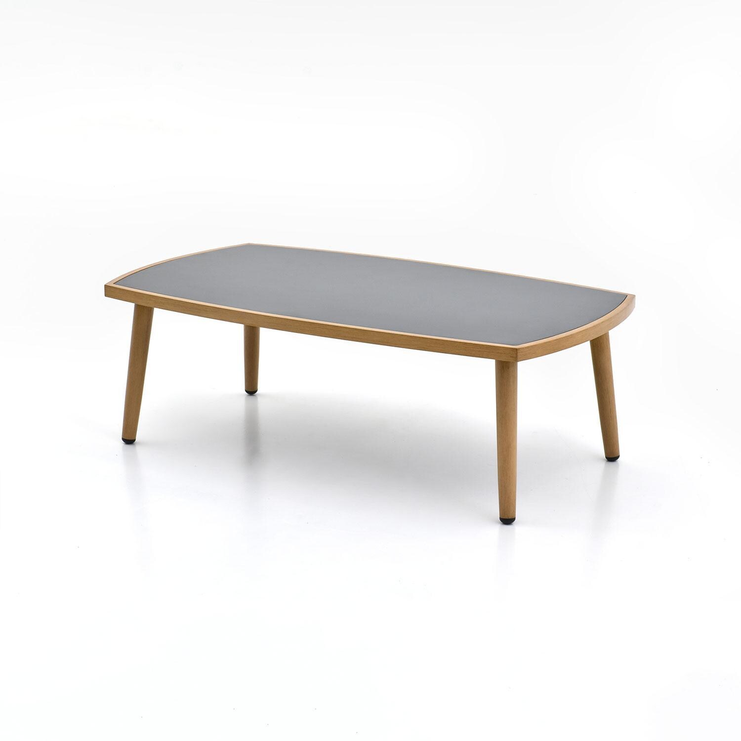 Evangeline 47 Inch Aluminum Coffee Table by Lakeview Outdoor Designs