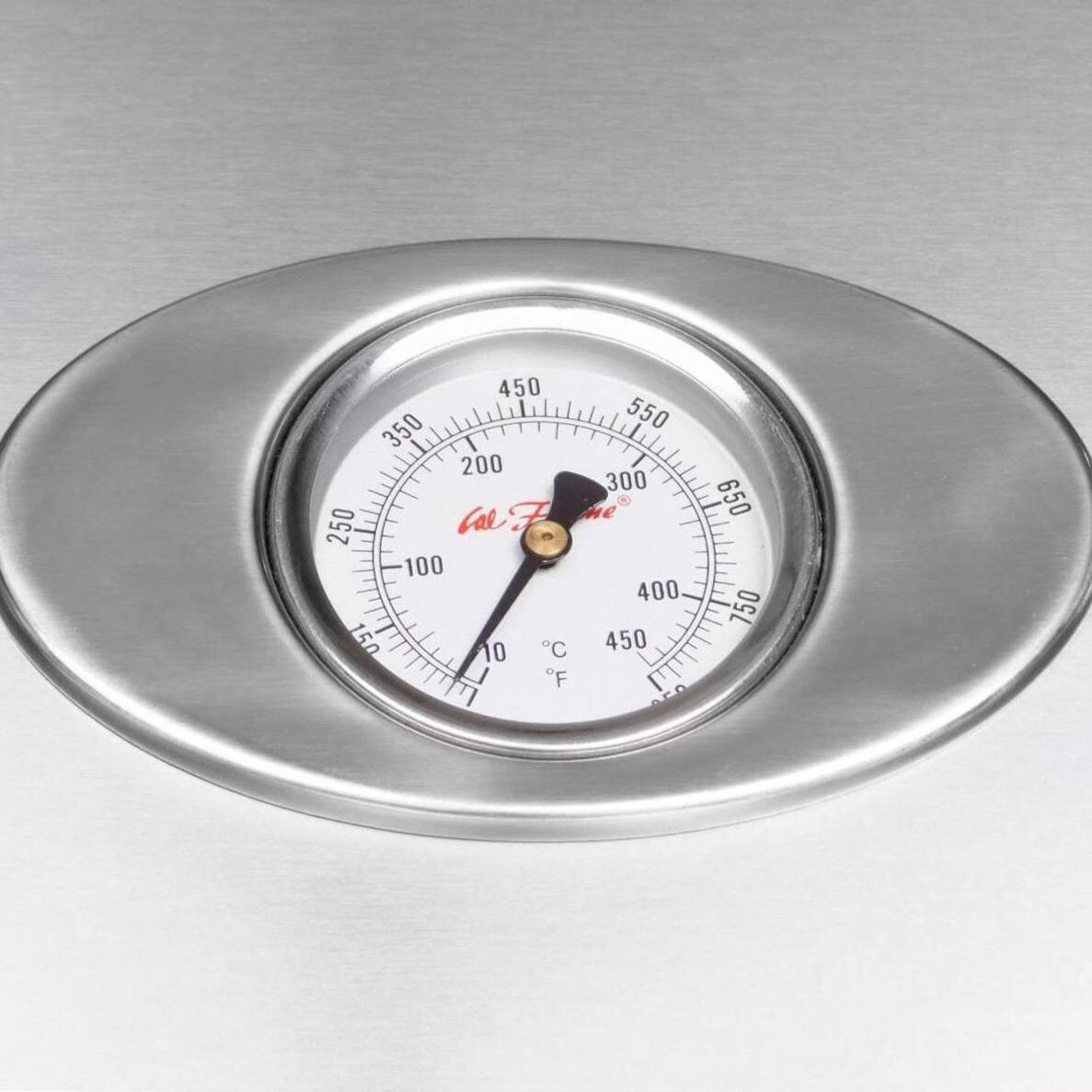 Cal Flame G4 32-Inch 4-Burner Built-In Propane Gas Grill - Temperature Gauge thumbnail