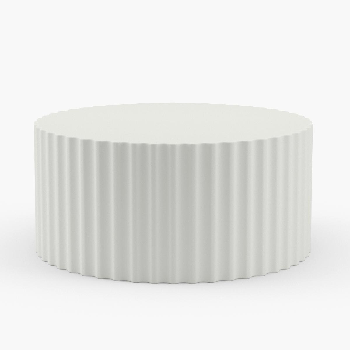 Sunset West - 6203-ACT - Athena 41-Inch Round GFRC Patio Coffee Table  thumbnail