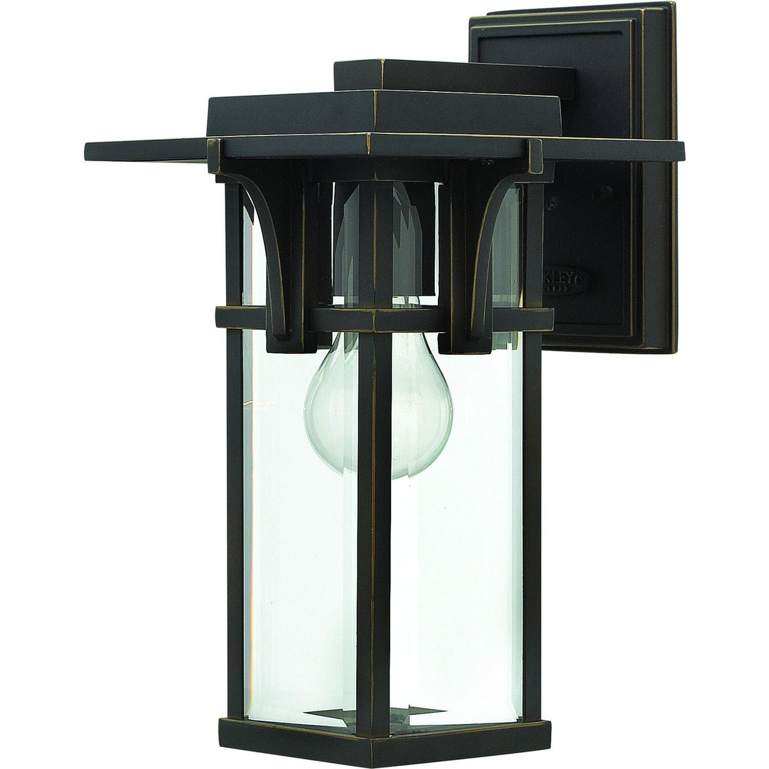 Hinkley Lighting Manhattan 2320OZ 100W One Light Outdoor Wall Lantern - Oil Rubbed Bronze thumbnail
