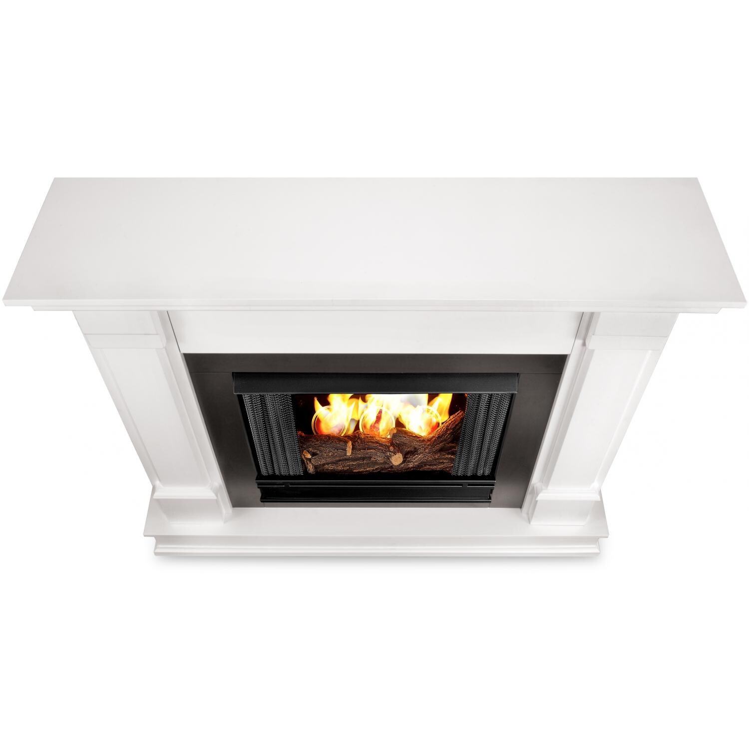 Real Flame Silverton 48-Inch Gel Fireplace - Top View thumbnail