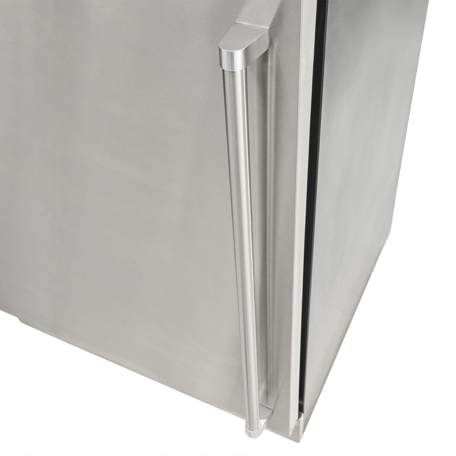 Coyote Outdoor Living C124R-S 24 Inch Built-In Refrigerator - Handle - Overhead View - Detail thumbnail
