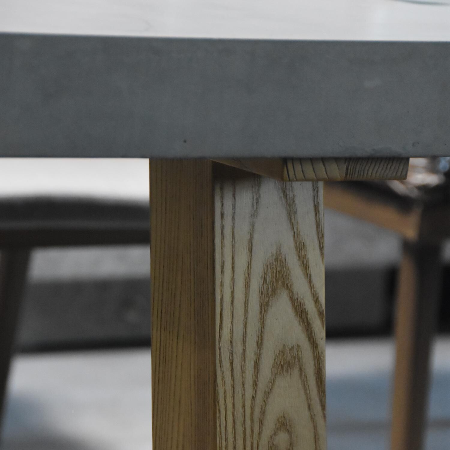 Sonoma 83-in Rectangle Natural Gas Fire Pit Table By Elementi - Table Corner - Detail thumbnail